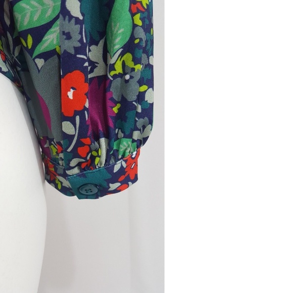 Isabel And Alice Women Stretch Button Down Top - Picture 5 of 7